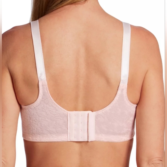 Bali Light Purple Floral Lace Wireless Bra 38D EUC - Picture 5 of 11